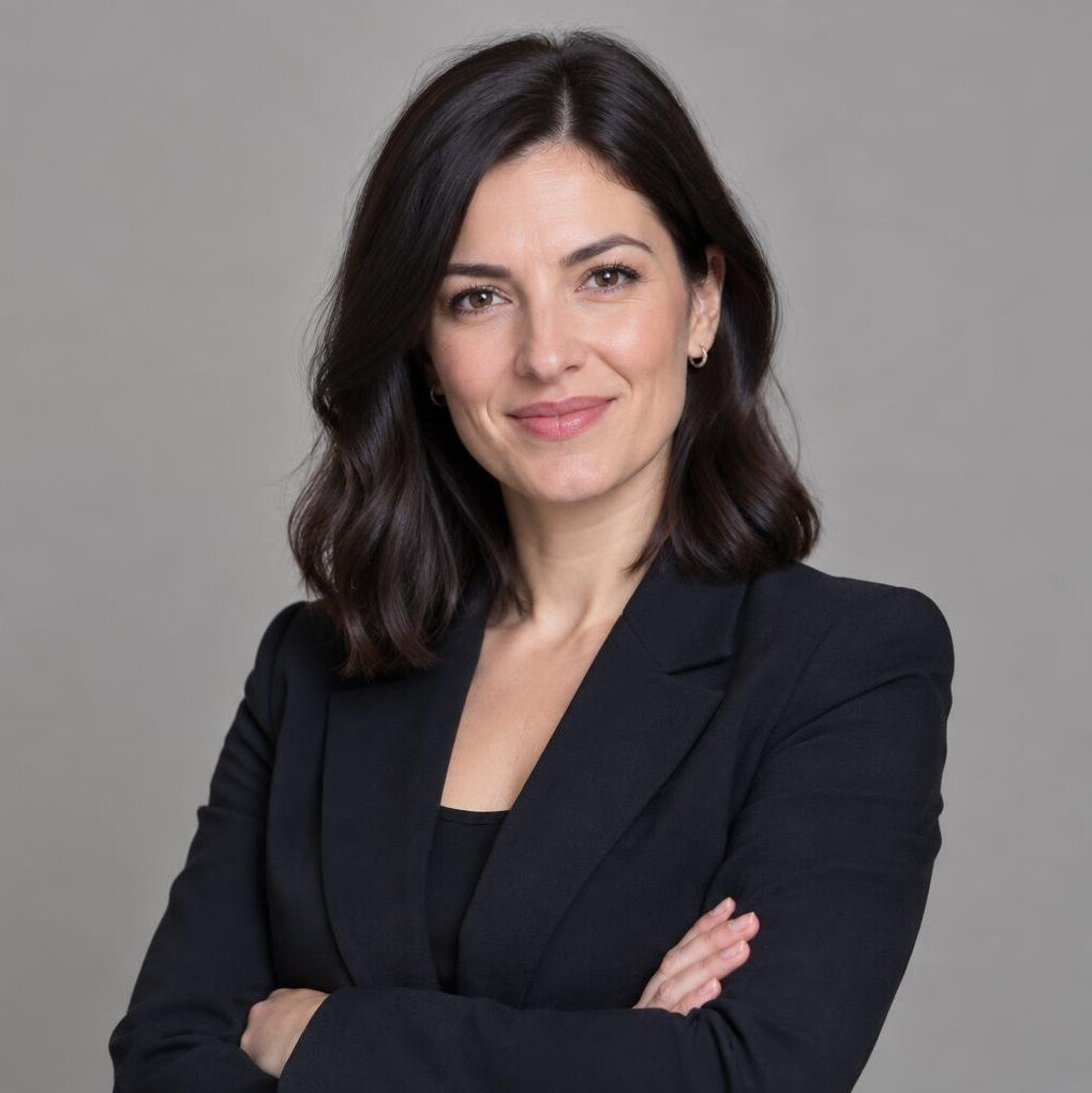 Portrait of a professional woman with arms crossed